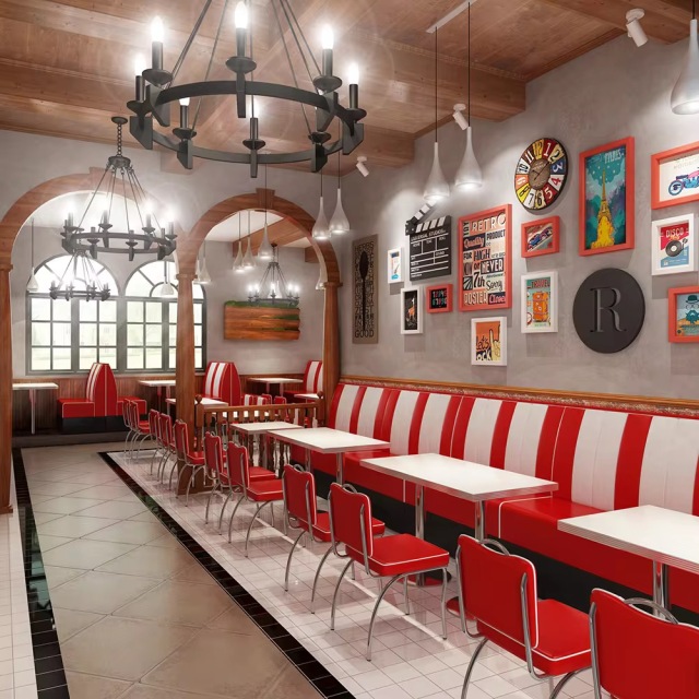 Sunrise Oriental Furniture- 1950s Diner Table and Chair Furniture