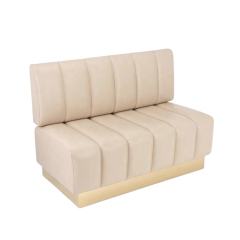 low back beige banquettes ABW-015