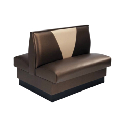 SOF 1950s American Retro Double-Sided Booth Sofa for Restaurants