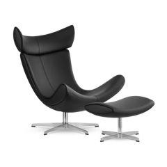 Sunrise Oriental Furniture - Luno Lounge Chair & Ottoman
