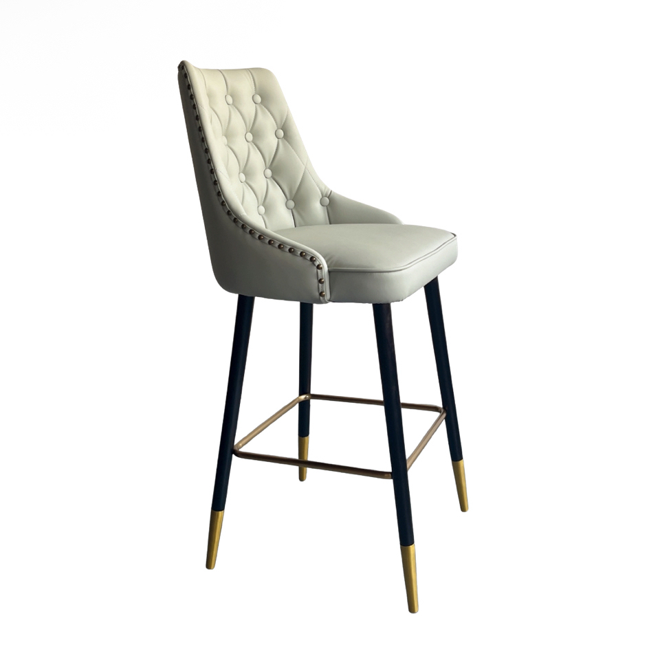 Sunrise Oriental Furniture - the Portnoy faux leather bar and counter stool