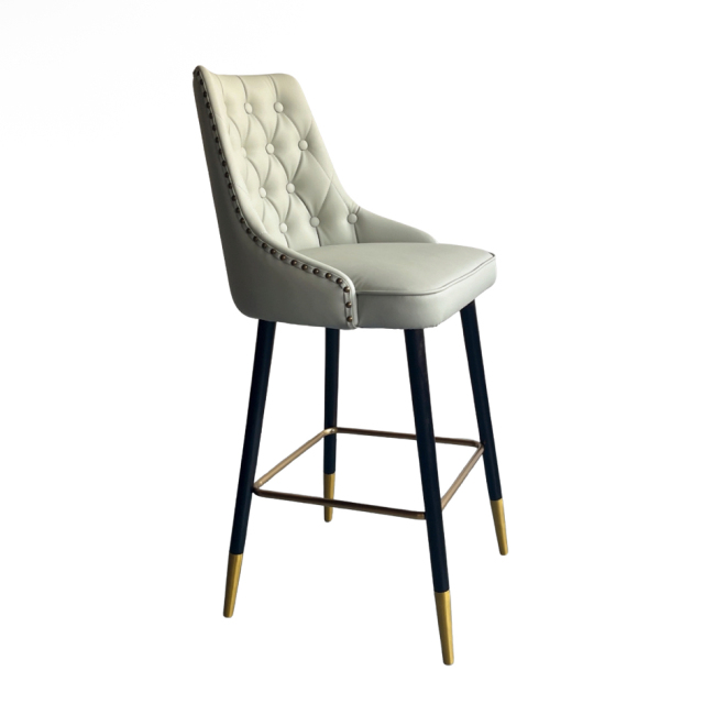 Sunrise Oriental Furniture - the Portnoy faux leather bar and counter stool