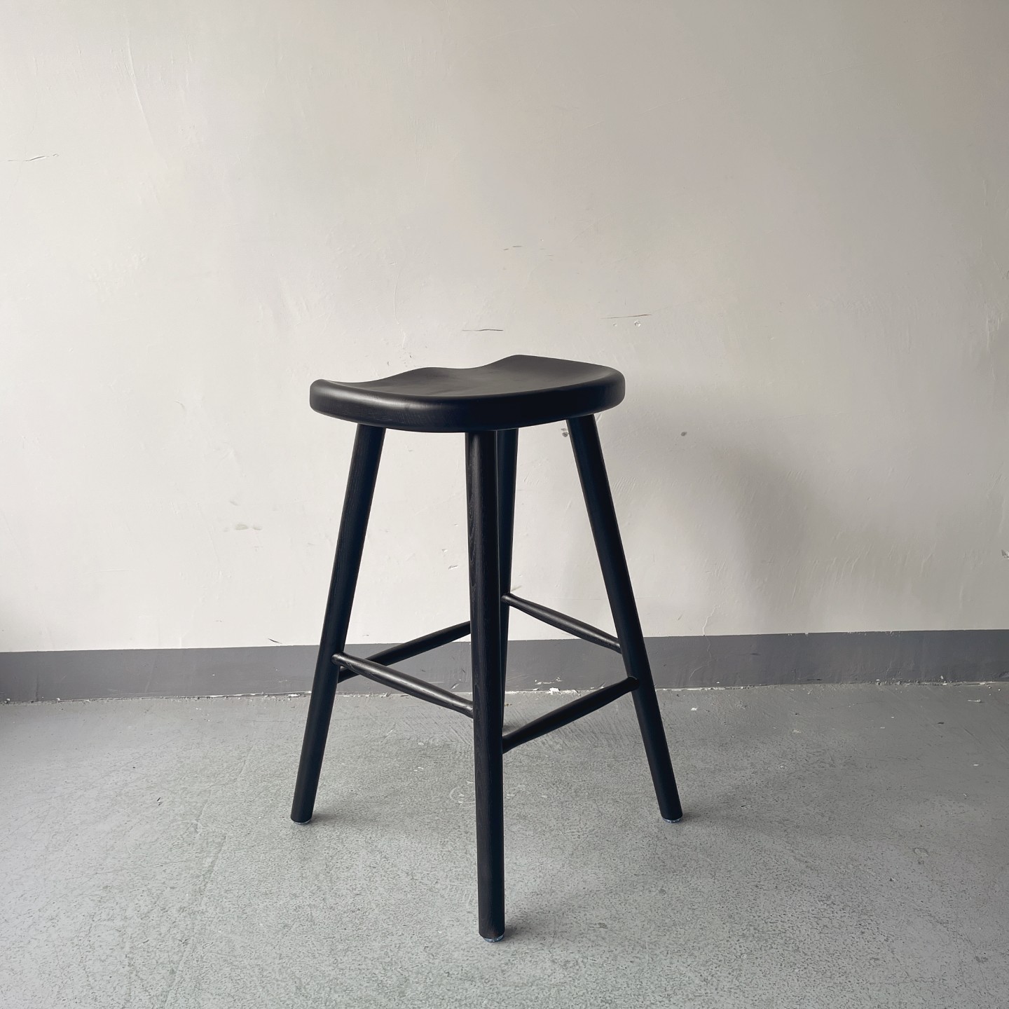 Sunrise Oriental Furniture - Solid Ash Wood Counter Stool