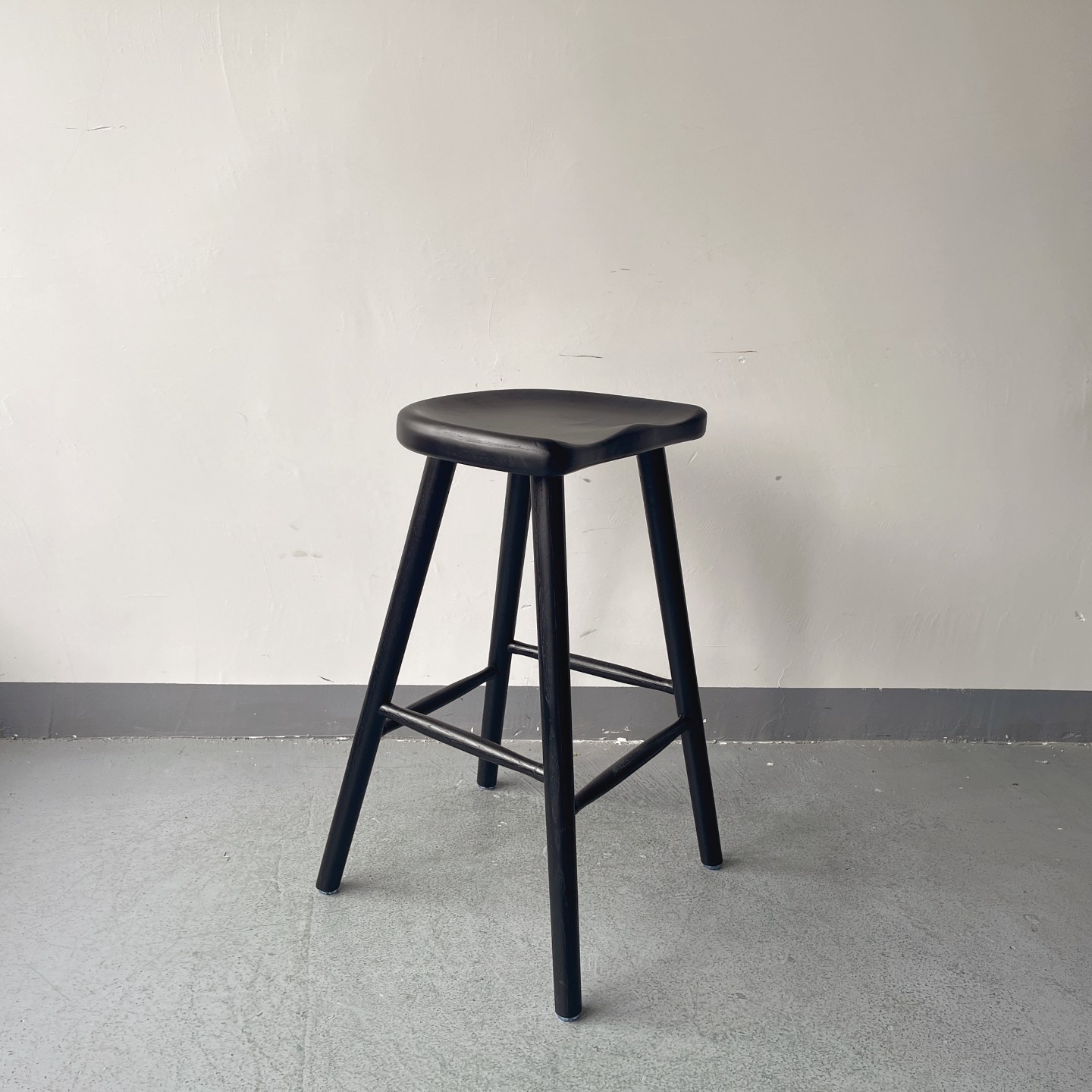 Sunrise Oriental Furniture - Solid Ash Wood Counter Stool