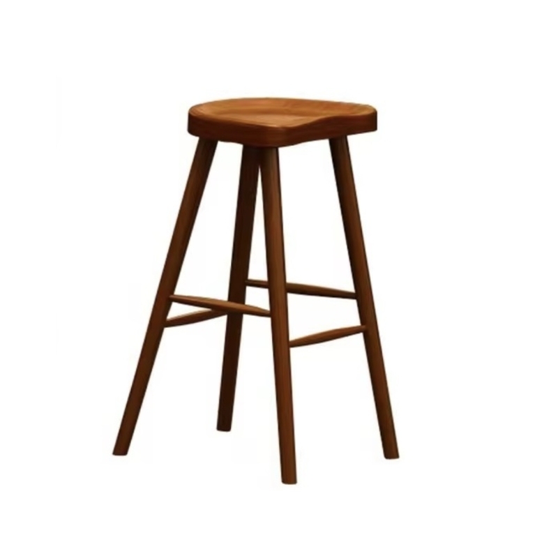 Sunrise Oriental Furniture - Solid Ash Wood Counter Stool