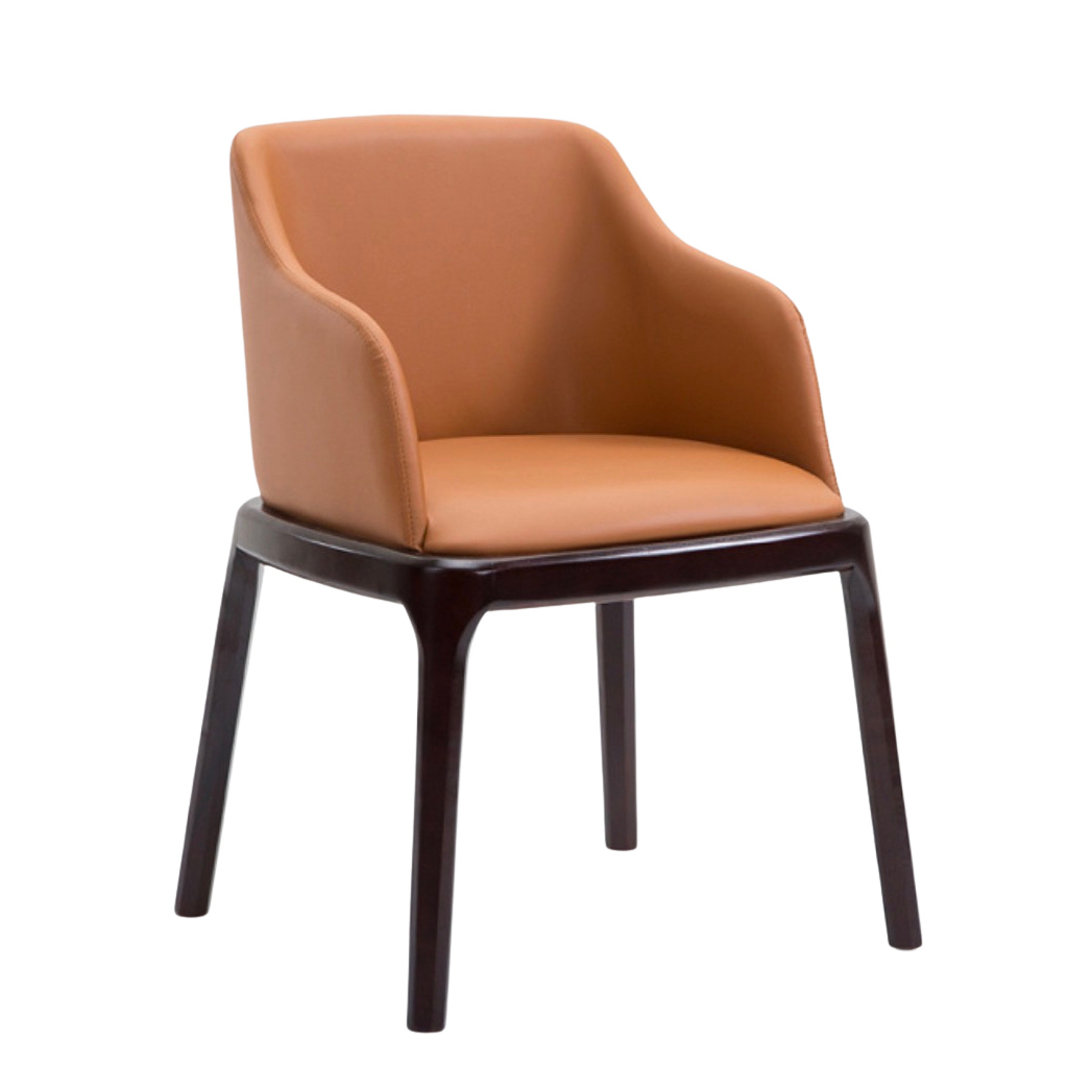 Upholstered Dining Chairs With Arms BJY-001