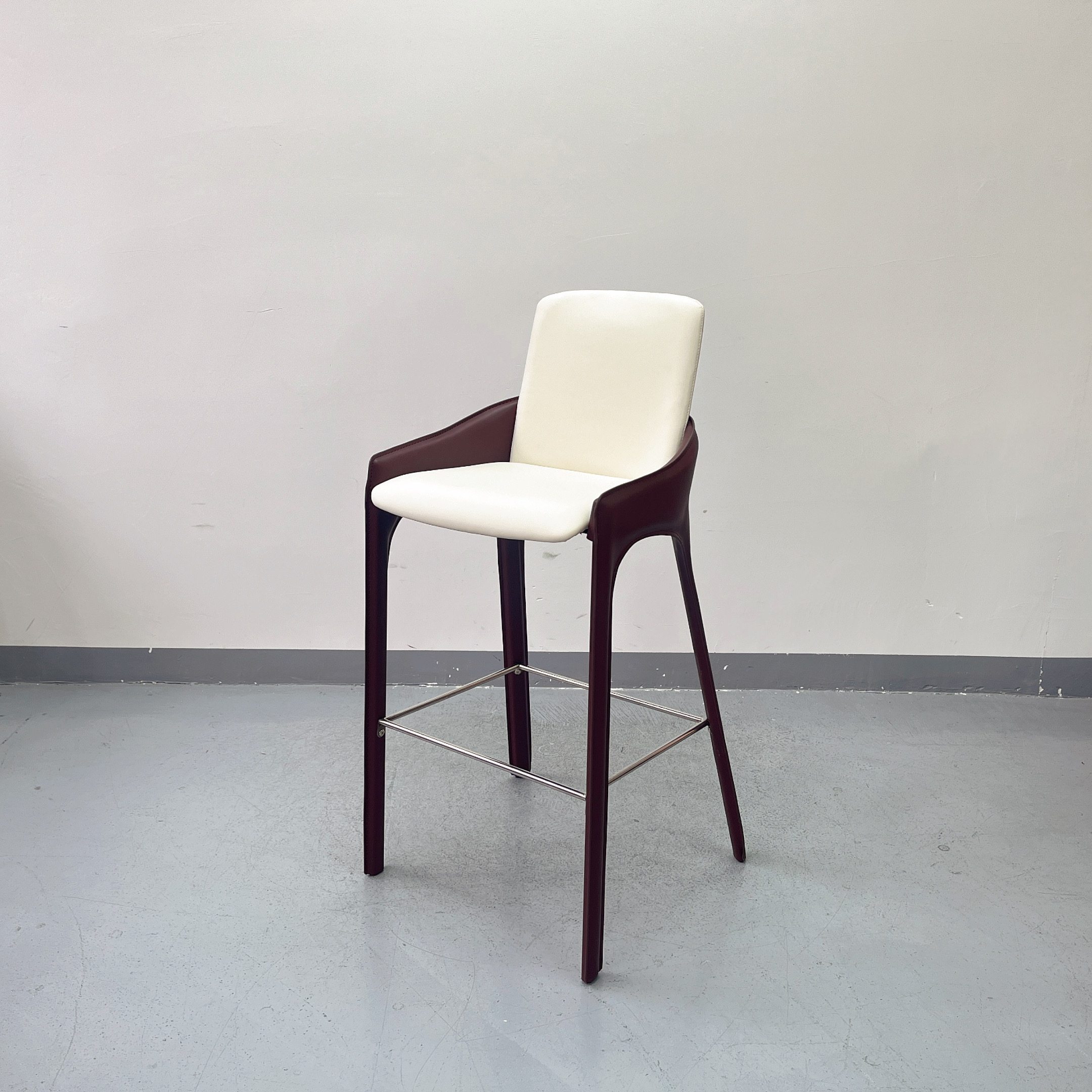 Sunrise Oriental Furniture - Stella Saddle Leather Counter Stool