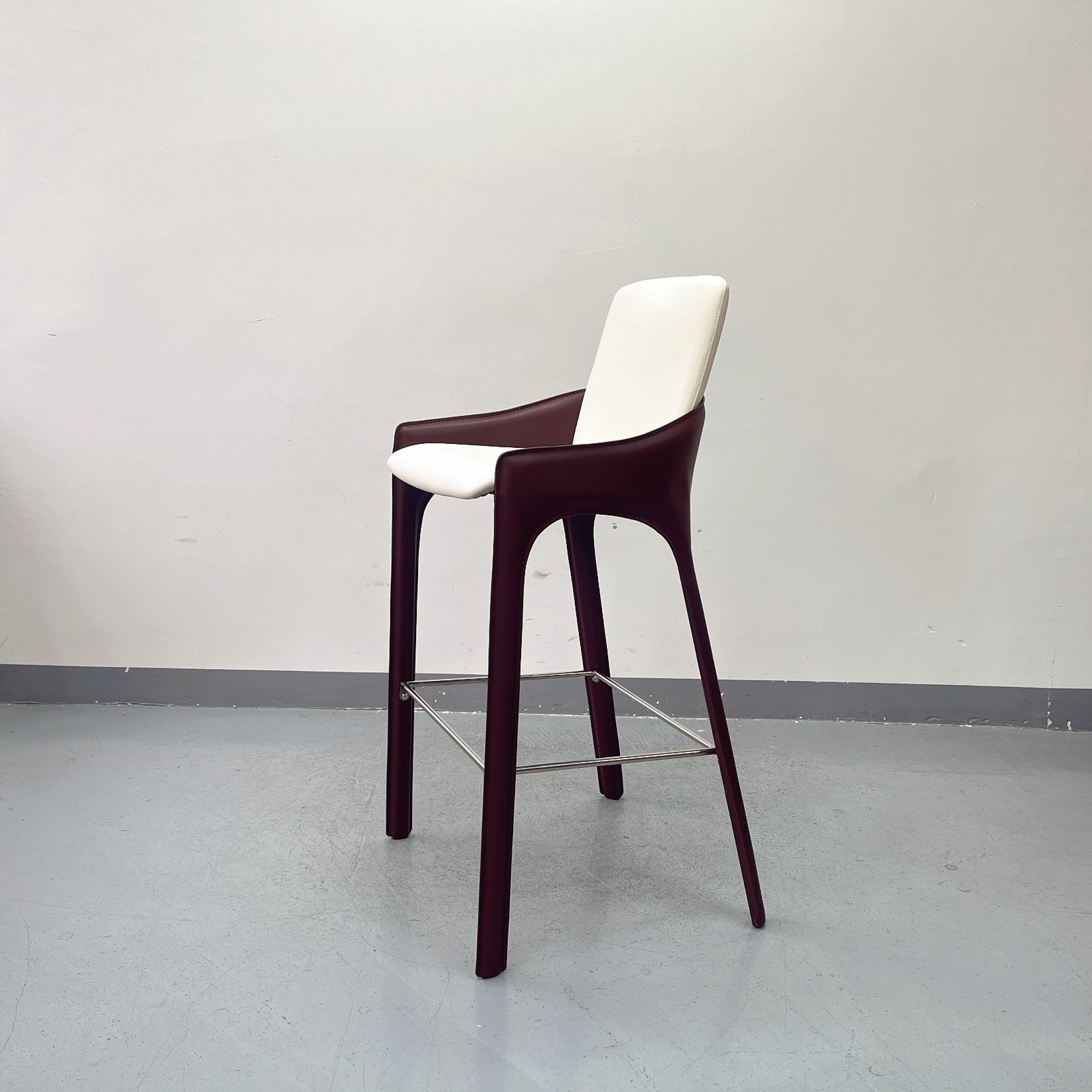 Sunrise Oriental Furniture - Stella Saddle Leather Counter Stool