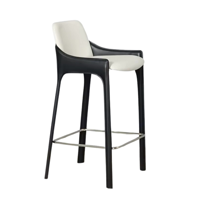 Sunrise Oriental Furniture - Stella Saddle Leather Counter Stool