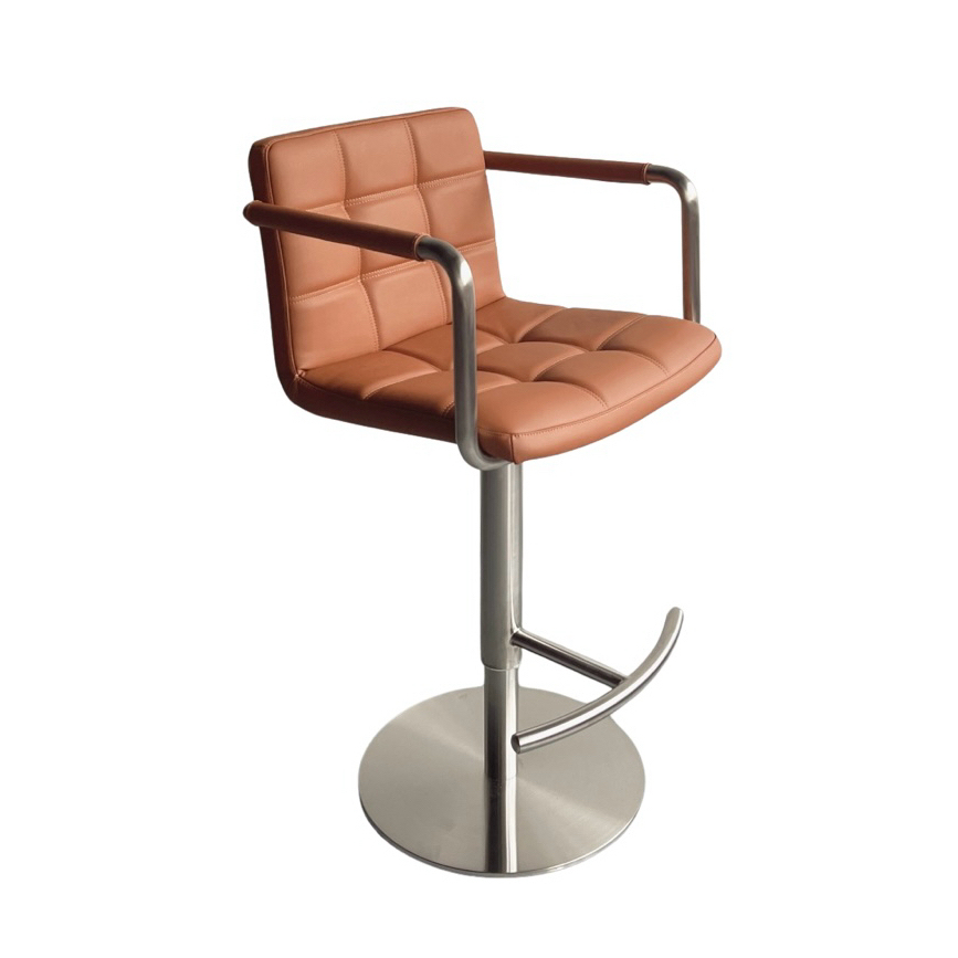 Sunrise Oriental Furniture - Versatile Braga Adjustable Stool for Contemporary Spaces