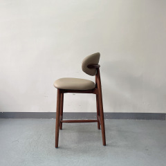 OLEANDRO wooden high bar chair SOQ-86C