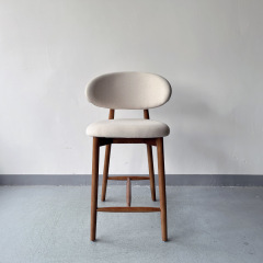 OLEANDRO wooden high bar chair SOQ-86C