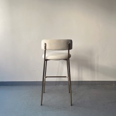 Sunrise Oriental Furniture - the stainless steel Kede Counter Stool