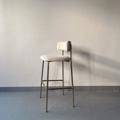 Sunrise Oriental Furniture - the stainless steel Kede Counter Stool