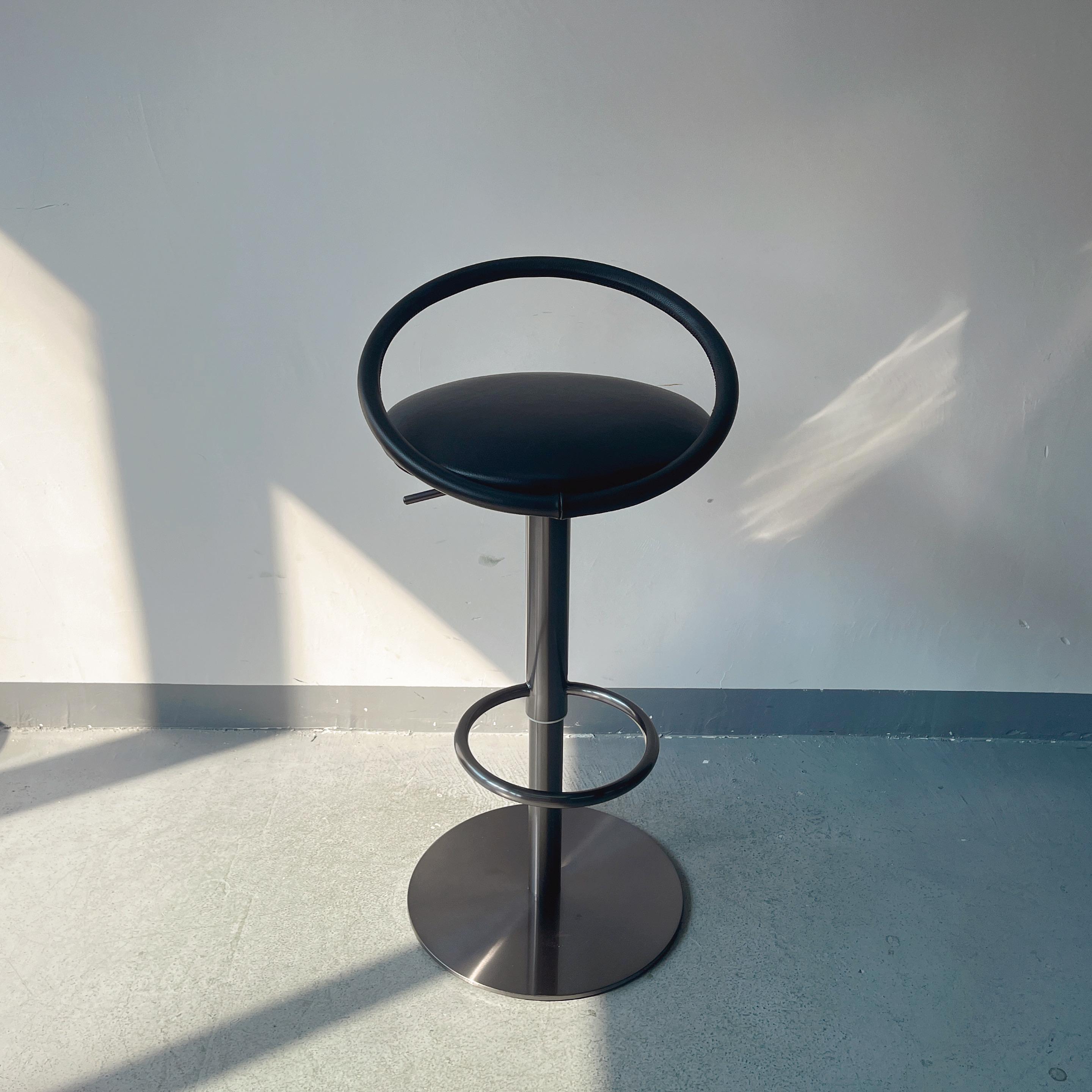 Sunrise Oriental Furniture - the Fizzy Leather Bar Stool