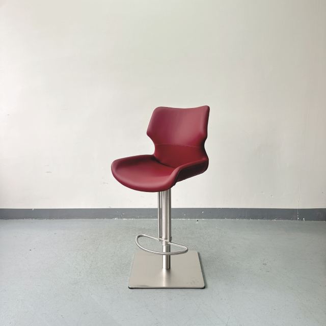 Sunrise Oriental Furniture - the Ava Faux Leather Gas Lift Bar Stool For Counter/ Kitchen Island