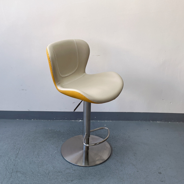 Sunrise Oriental Furniture - the Alfordson Adjustable Swivel Bar Stool with Footrest