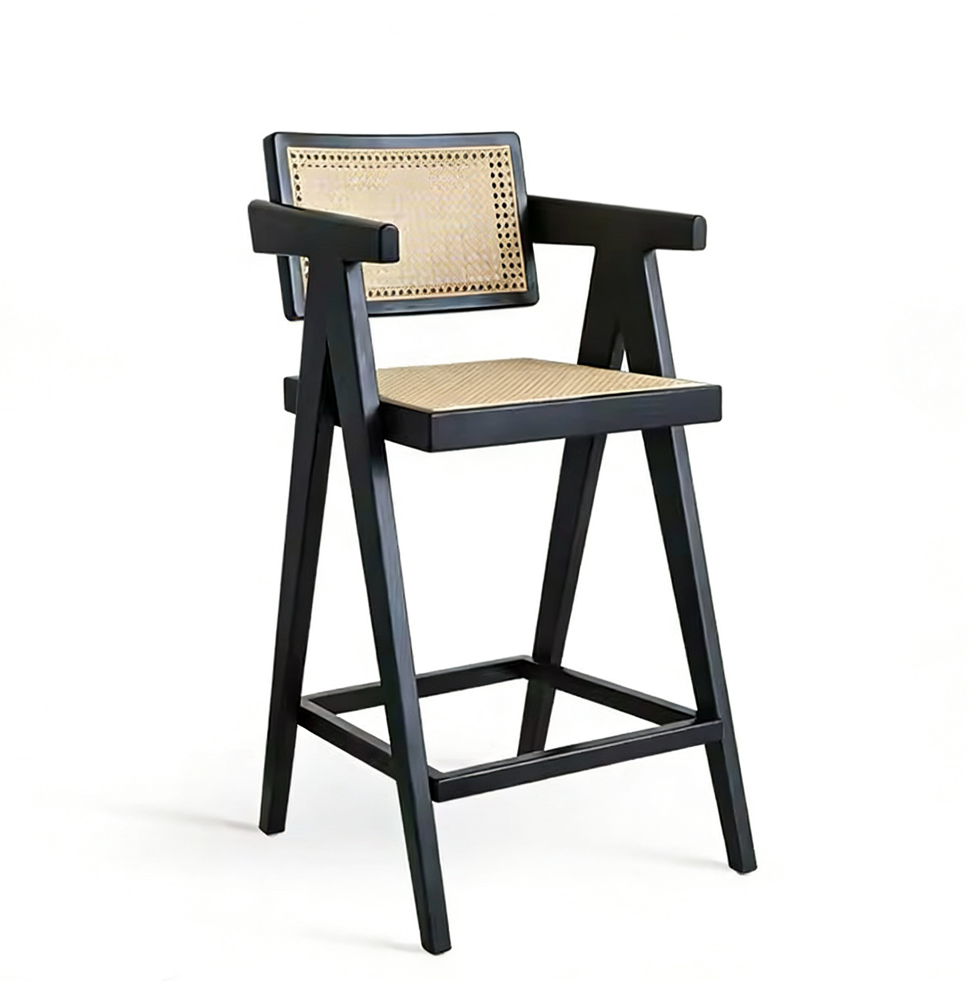 Sunrise Oriental Furniture - the Kaia Rattan Bar Stool