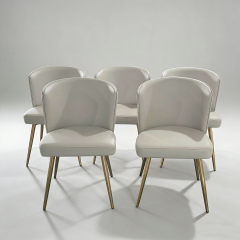 Sunrise Oriental Furniture - the Lena Dining Chair (Stainless Steel Version)
