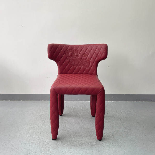 Sunrise Oriental Furniture - the Mooi Leather Casual Dining Chair