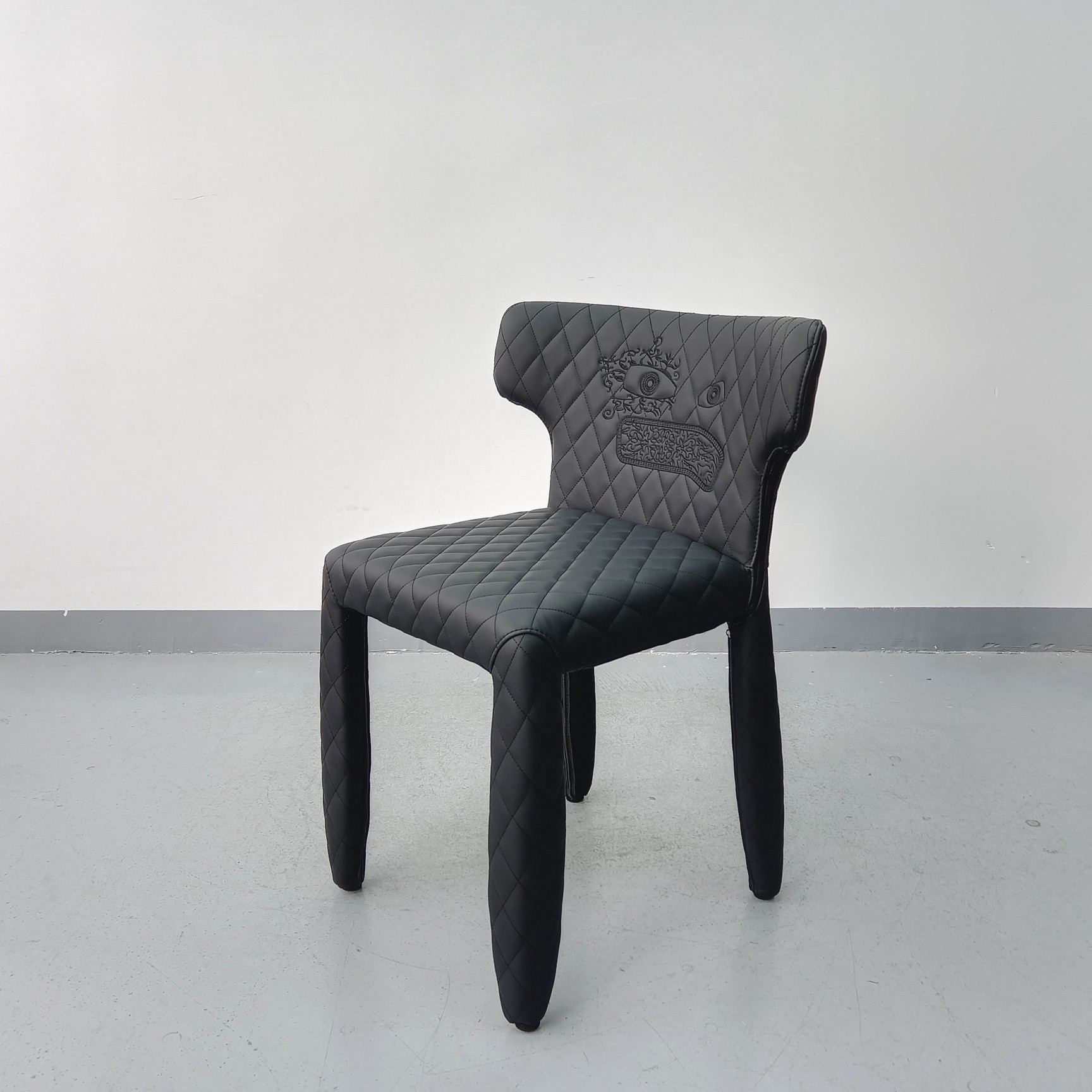 Sunrise Oriental Furniture - the Mooi Leather Casual Dining Chair