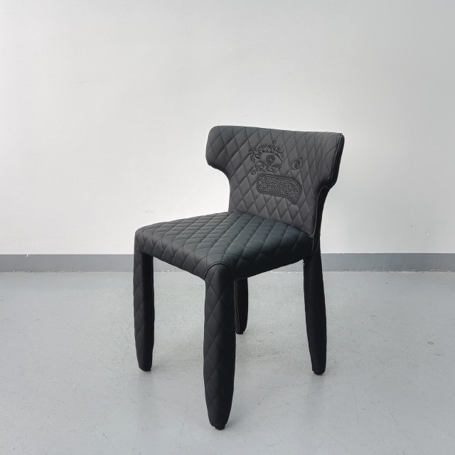 Sunrise Oriental Furniture - the Mooi Leather Casual Dining Chair