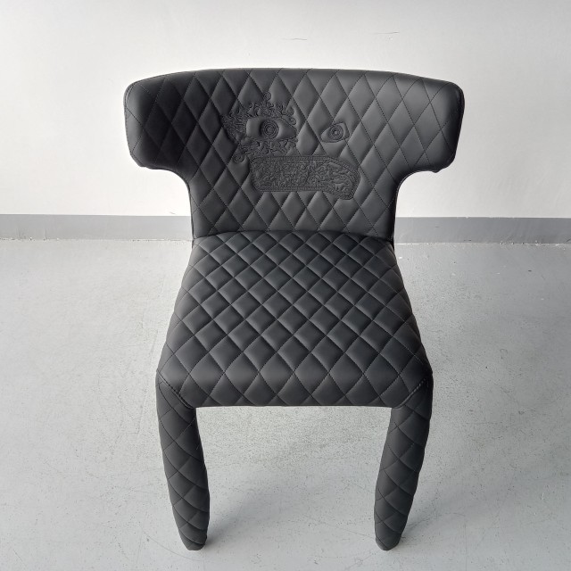 Sunrise Oriental Furniture - the Mooi Leather Casual Dining Chair