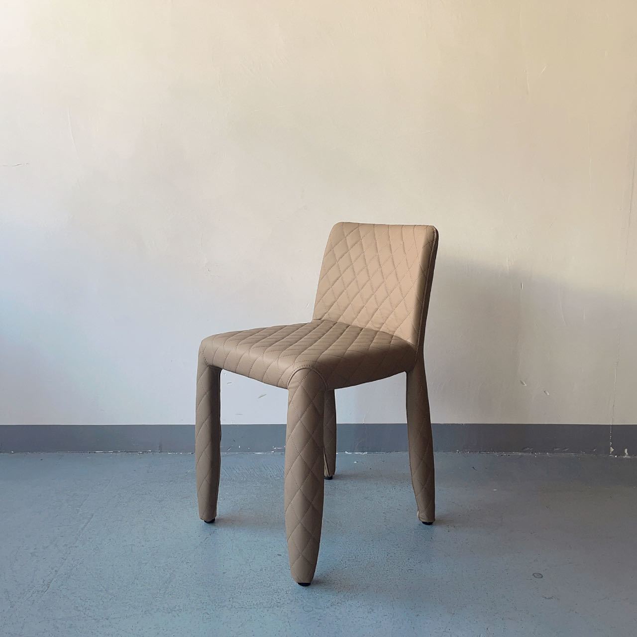 Sunrise Oriental Furniture - the Mooi Leather Casual Dining Chair (Armless Version)
