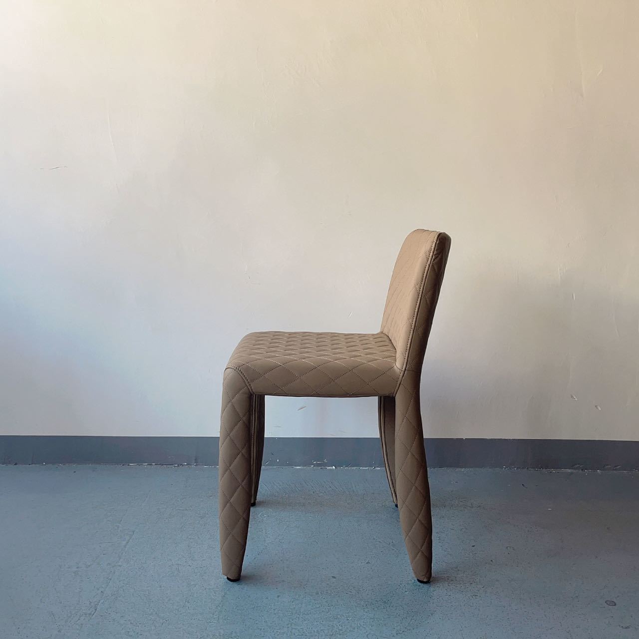 Sunrise Oriental Furniture - the Mooi Leather Casual Dining Chair (Armless Version)