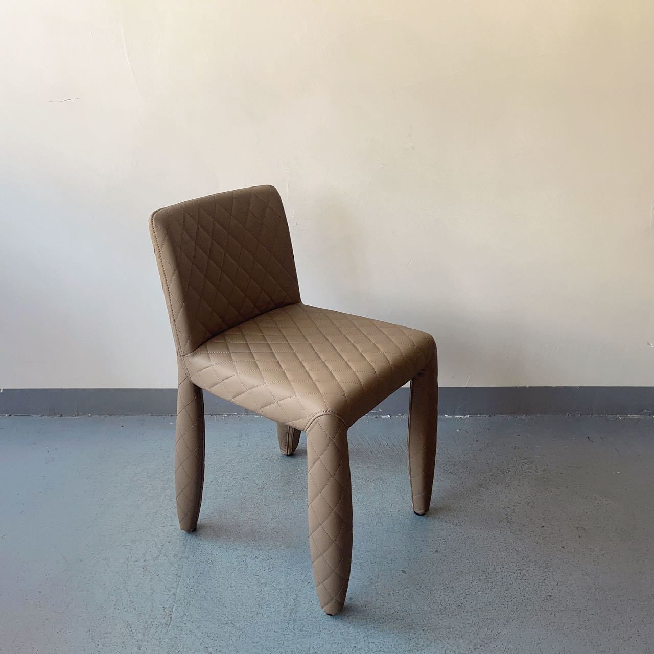 Sunrise Oriental Furniture - the Mooi Leather Casual Dining Chair (Armless Version)