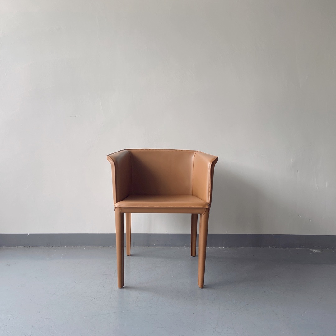 Sunrise Oriental Furniture - the EMPO Modern Leather Dining Chair