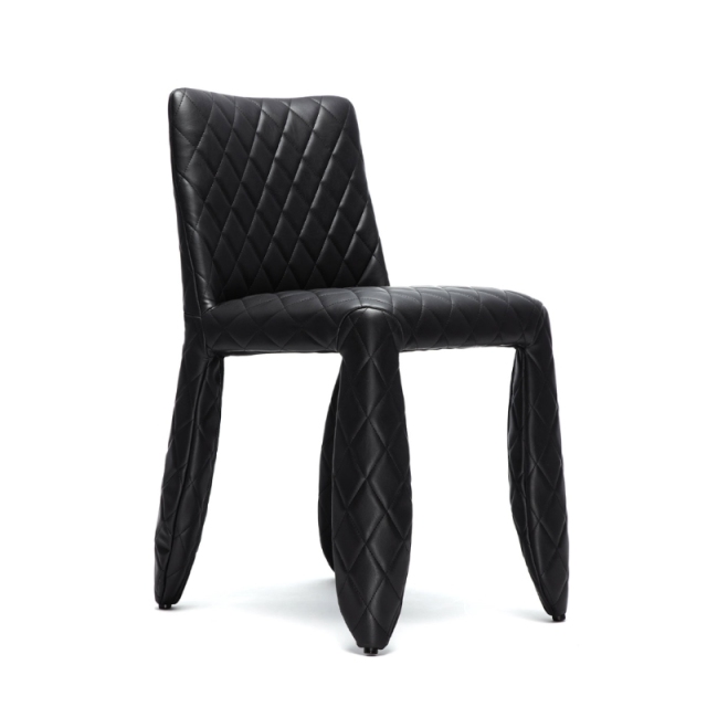 Sunrise Oriental Furniture - the Mooi Leather Casual Dining Chair (Armless Version)