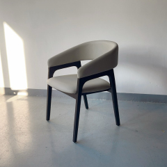 Sunrise Oriental Furniture - the Cali Modern Leather Dining Chair