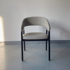 Sunrise Oriental Furniture - the Cali Modern Leather Dining Chair