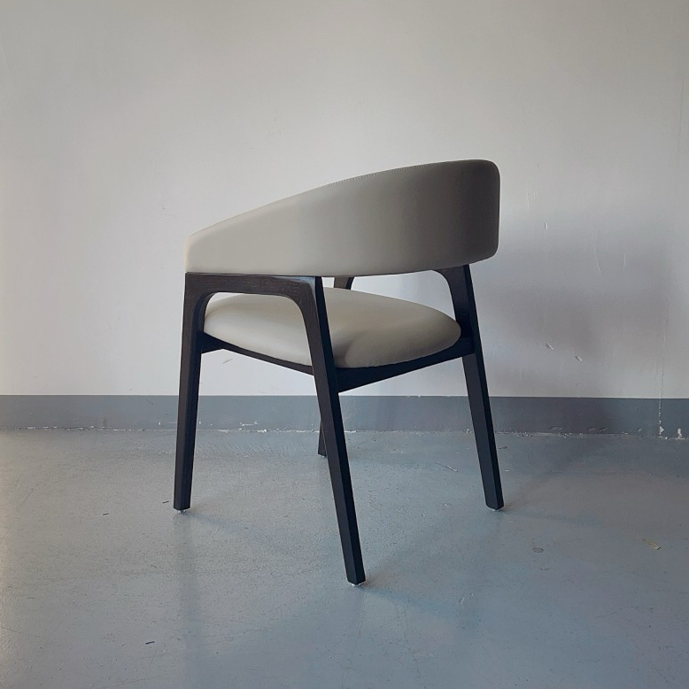 Sunrise Oriental Furniture - the Cali Modern Leather Dining Chair