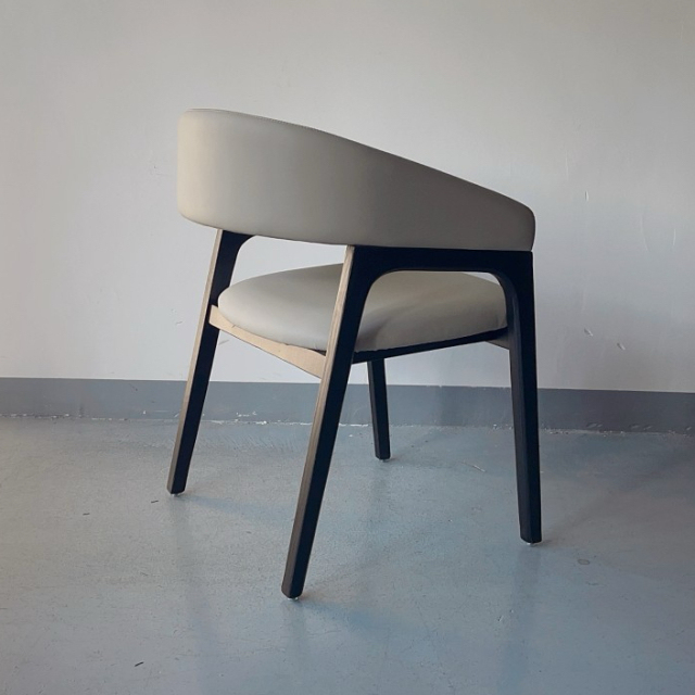 Sunrise Oriental Furniture - the Cali Modern Leather Dining Chair