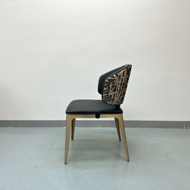 Sunrise Oriental Furniture - the Sybilla Beige Leather Dining Chair