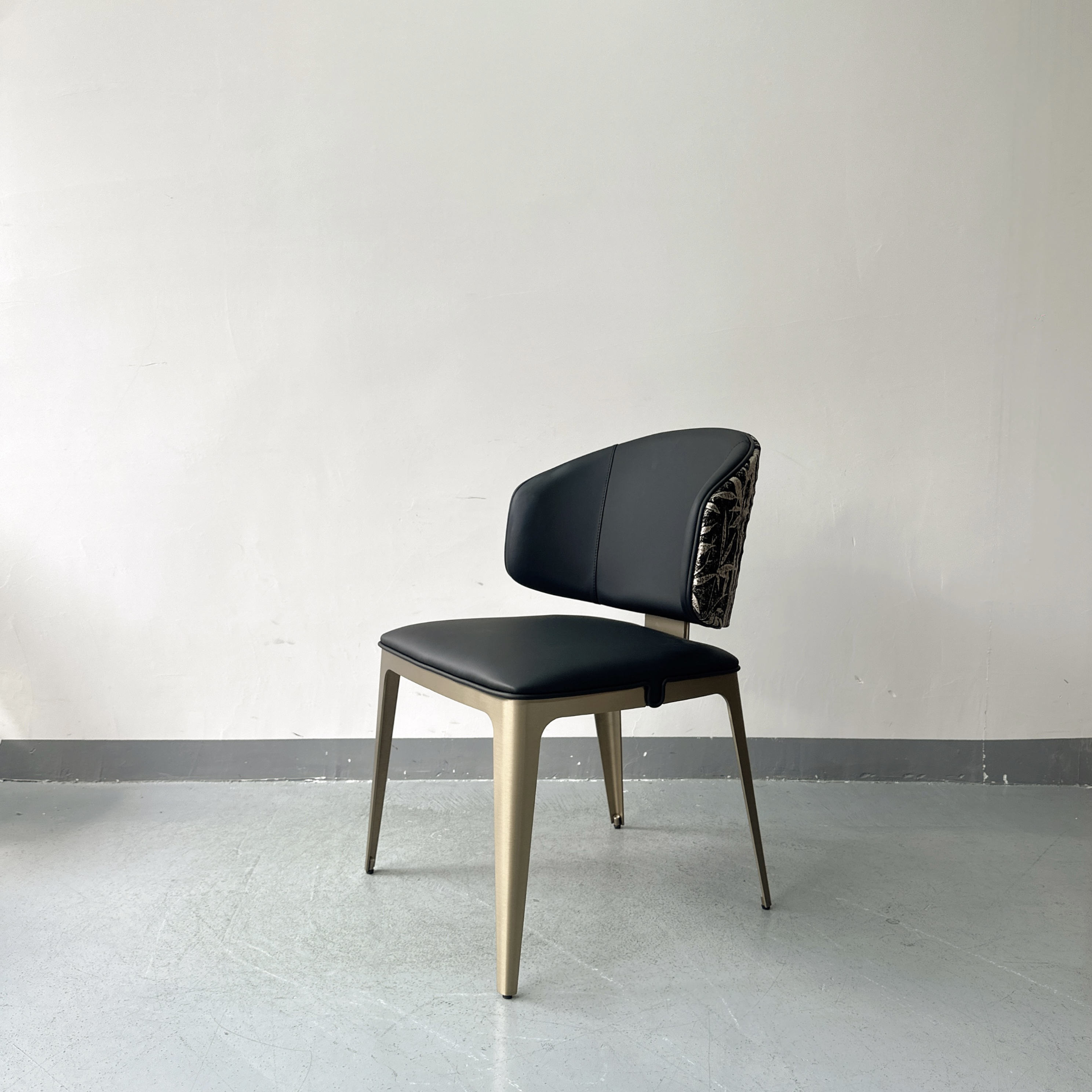 Sunrise Oriental Furniture - the Sybilla Beige Leather Dining Chair