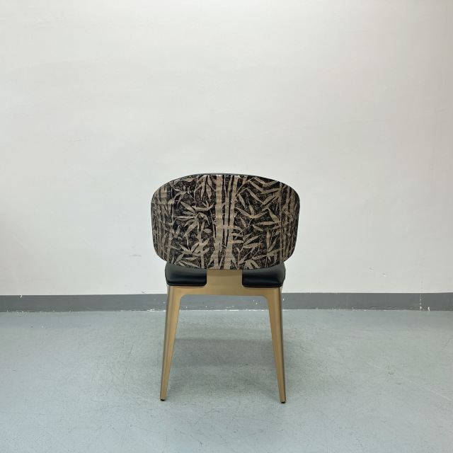 Sunrise Oriental Furniture - the Sybilla Beige Leather Dining Chair