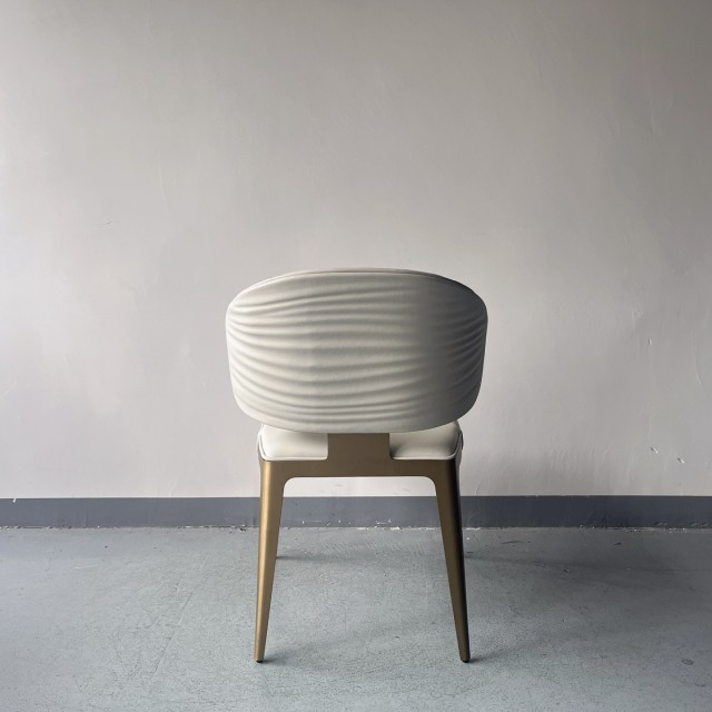 Sunrise Oriental Furniture - the Sybilla Beige Leather Dining Chair