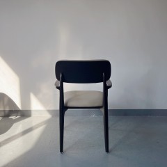 Sunrise Oriental Furniture - the CURVE Dining Chair with Armrest