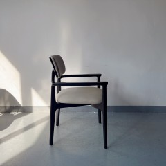 Sunrise Oriental Furniture - the CURVE Dining Chair with Armrest