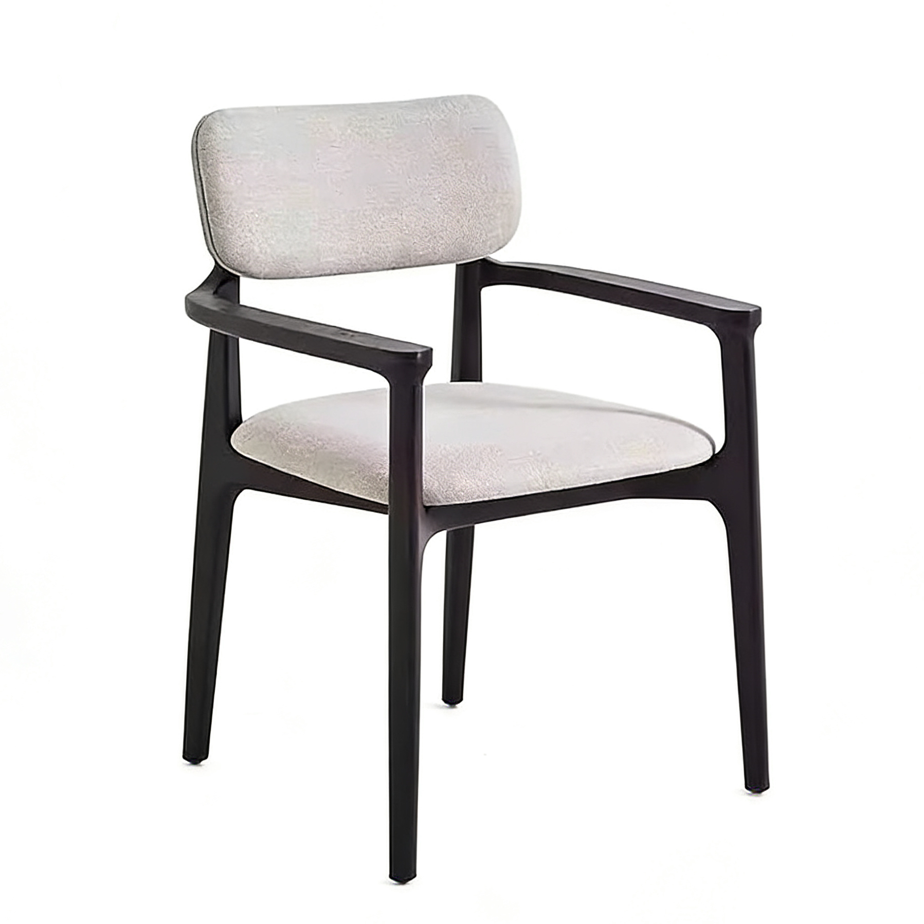Sunrise Oriental Furniture - the CURVE Dining Chair with Armrest