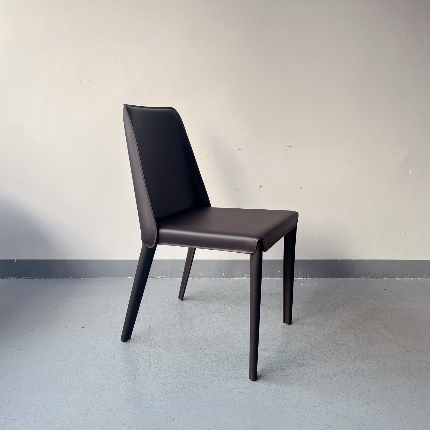 Sunrise Oriental Furniture - the Eclat Leather Side Chair
