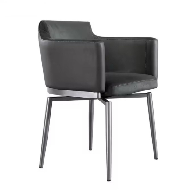 Sunrise Oriental Furniture - the Casabianca Home Suzzie 180-Degree Swivel Arm Dining Chair