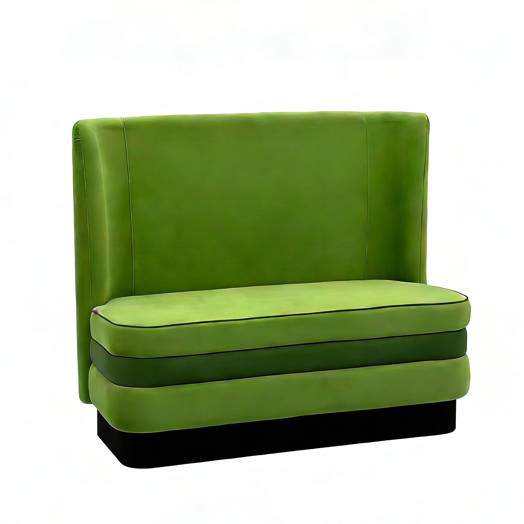 SOF Curved Back Fixed Bench Seating