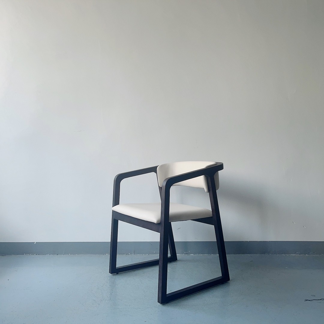 Sunrise Oriental Furniture - the KEZIA Solid Ash Wood Armchair