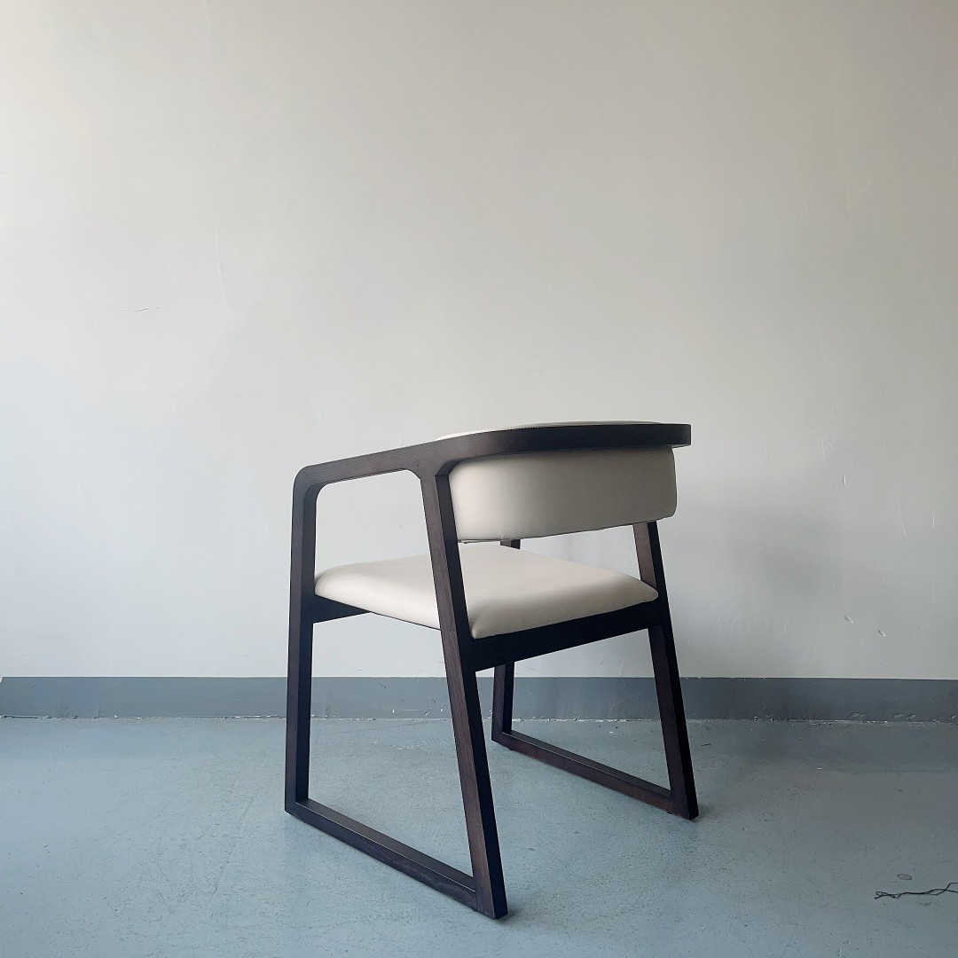 Sunrise Oriental Furniture - the KEZIA Solid Ash Wood Armchair