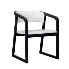 Sunrise Oriental Furniture - the KEZIA Solid Ash Wood Armchair