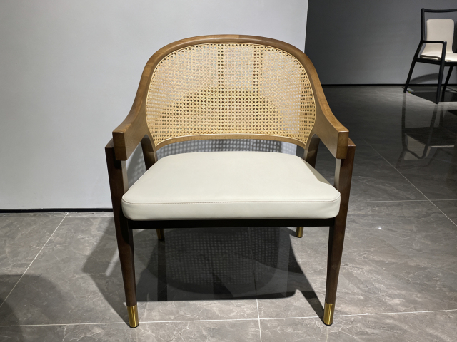CANARI Armchair Solid Wood Chairs Rattan Chairs for Home Bars Hotels and Restaurants